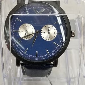 Men's Blue Face Fashion Watch New